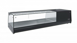 Настольная холодильная витрина Полюс CUBE BAR AC37 SM 1,0-1