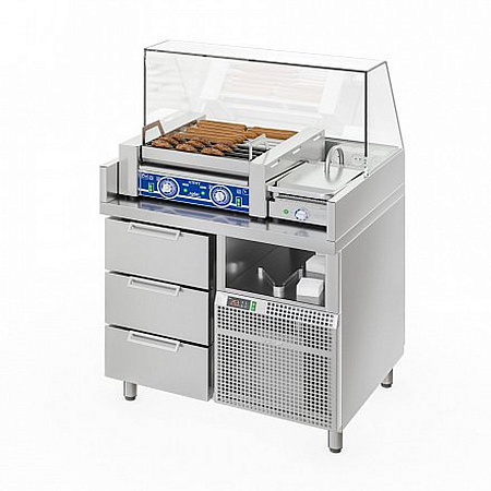 Станция для бургеров и хот-догов Бавария БХС-900.700-02