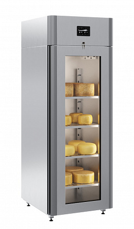 Холодильный шкаф Polair CS107 Cheese (со стеклянной дверью)