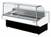 Холодильная витрина Cryspi Magnum Quadro 1250 Fish (с боковинами)