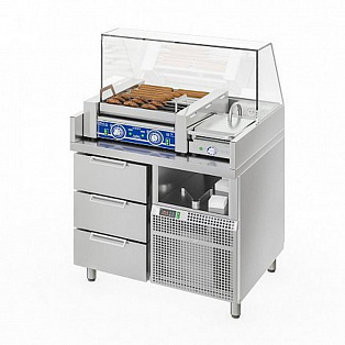 Станция для бургеров и хот-догов Бавария БХС-900.700-02