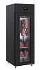 Холодильный шкаф Polair CS107 Meat black (со стеклянной дверью) Тип 1