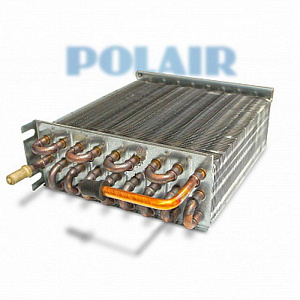 Батарея конденсатора для Polair СМ110 (3х9х240, квадр.) с технол. патрубком