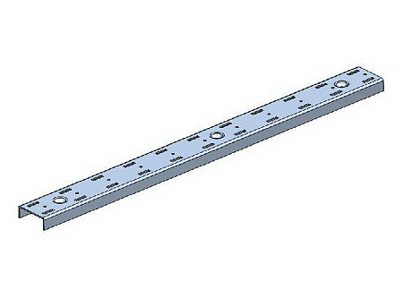 Кронштейн настенный КН-2 (530 мм) комплект (2 шт)
